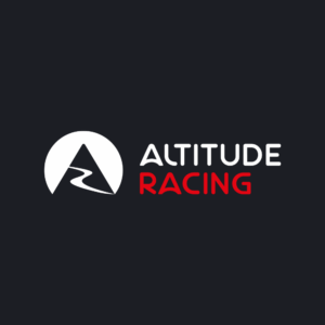 Sticker Altitude Racing blanc rouge