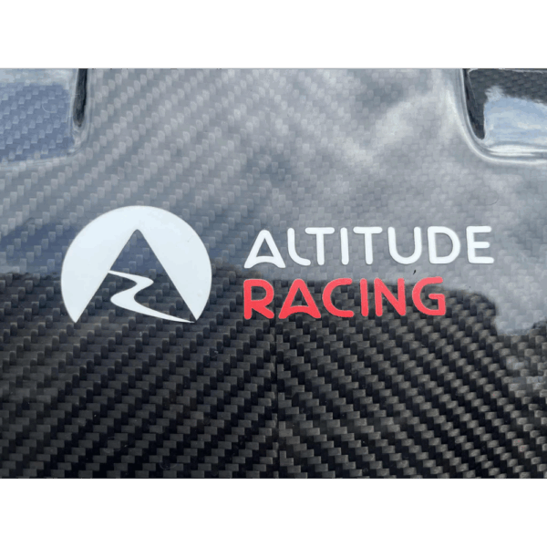 Sticker Altitude Racing blanc rouge – Image 3