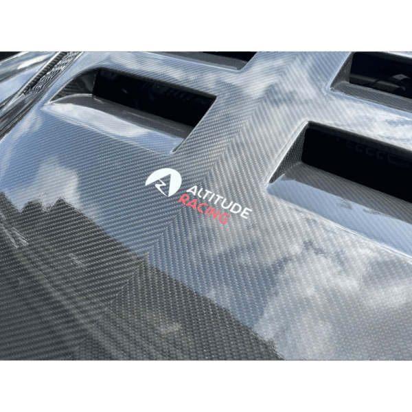 Sticker Altitude Racing blanc rouge – Image 2