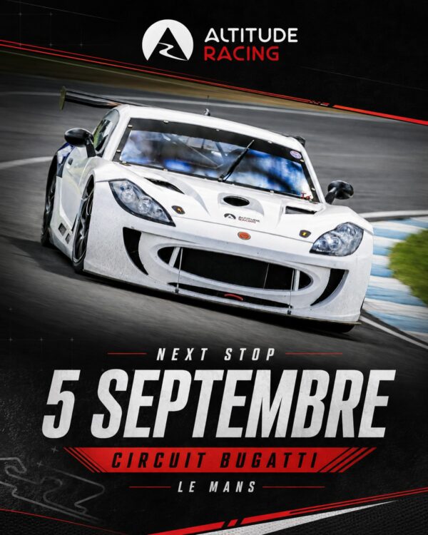 🏁 NEXT STOP : CIRCUIT BUGATTI 🇫🇷 Rendez-vous le 5 septembre au Mans pour la…